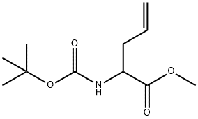 N-BOC-DL-烯丙基甘氨酸甲酯, 106928-50-1, 结构式