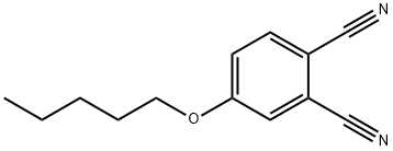 4-N-PENTYLOXYPHTHALONITRILE Structure