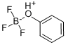 Boron trifluoride phenol complex Structure