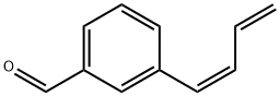 Benzaldehyde, 3-(1,3-butadienyl)-, (Z)- (9CI) Structure
