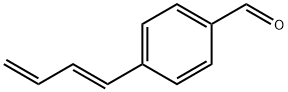 Benzaldehyde, 4-(1,3-butadienyl)-, (E)- (9CI) Structure