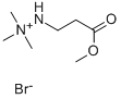 3-(2,2,2-Trimethylhydrazine)methylpropionate bromide Struktur