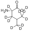 L-LEUCINE-2,3,3,4,5,5,5,6,6,6-D10 Structure