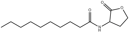 N-癸酰基-DL-高丝氨酸内酯(2-8°C) 结构式