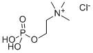 磷酸胆碱,107-73-3,结构式