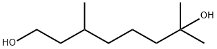 HYDROXYCITRONELLOL Structure