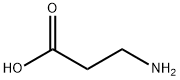 β-丙氨酸,107-95-9,结构式