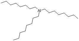 TRI-N-OCTYLALUMINIUM Structure