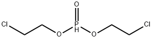 ホスホン酸ビス(2-クロロエチル) 化学構造式