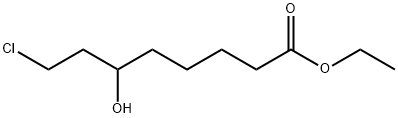 ETHYL 8-CHLORO-6-HYDROXYOCTANATE Structure