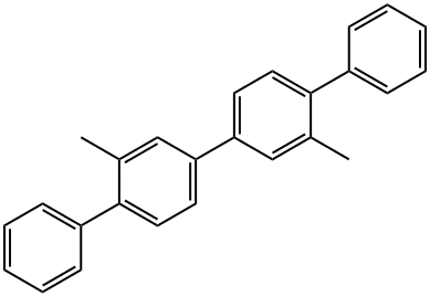 2,2'''-DIMETHYL-P-QUARTERPHENYL Struktur
