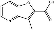 3-Methylfuro[3,2-b]pyridine-2-carboxylic acid Structure