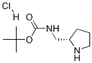 S-2-(BOC-AMINOMETHYL)PYRROLIDINE-HCl Struktur