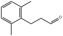Benzenepropanal, 2,6-diMethyl- Structure