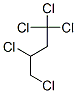 1,1,1,3,4-ペンタクロロブタン 化学構造式