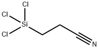 トリクロロ-2-シアノエチルシラン 化学構造式