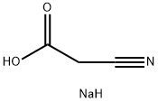 SODIUM CYANOACETATE Structure