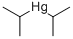 ジイソプロピル水銀(II) 化学構造式
