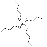 锆酸四丁酯,1071-76-7,结构式