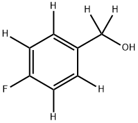 4-Fluorobenzyl-d6 Alcohol Structure