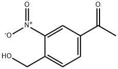 1-(4-Hydroxymethyl-3-nitrophenyl)ethanone Structure