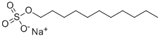 硫酸ナトリウムウンデシル 化学構造式