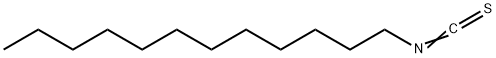 1-异硫代氰酸十二烷酯,1072-32-8,结构式