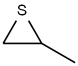 PROPYLENE SULFIDE Structure