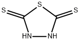 2,5-二巯基噻二唑, 1072-71-5, 结构式