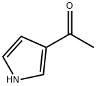 1-(1H-ピロール-3-イル)エタン-1-オン 化学構造式