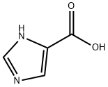 1H-咪唑-4-甲酸,1072-84-0,结构式