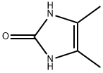 4,5-ジメチル-1,3-ジヒドロ-2H-イミダゾール-2-オン 化学構造式