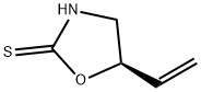 (R)-5-ビニル-2-オキサゾリジンチオン 化学構造式