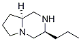 (3S,8aS)-3-propyl-octahydropyrrolo[1,2-
a]piperazine Structure