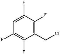 2,3,5,6-TETRAFLUOROBENZYL CHLORIDE 化学構造式