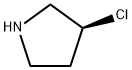 3-(R)-氯吡咯烷盐酸盐 结构式