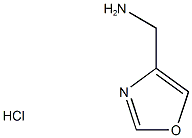 (1,3-Oxazol-4-yl)methylamine hydrochloride Struktur