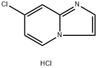 7-クロロイミダゾ[1,2-A]ピリジン塩酸塩 化学構造式