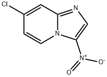 7-CHLORO-3-NITROIMIDAZO[1,2-A]PYRIDINE Struktur