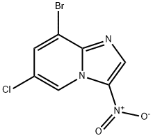 8-ブロモ-6-クロロ-3-ニトロイミダゾ[1,2-A]ピリジン price.