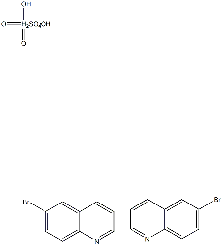 6-Bromoquinoline semi-sulfate Structure