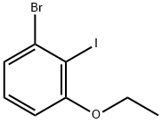 1-BROMO-3-ETHOXY-2-IODOBENZENE Struktur