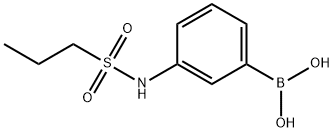 3-(Propylsulfonamido)phenylboronic acid Structure