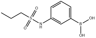 3-(PropylsulfonaMido)phenylboronic acid Structure