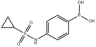 4-(CyclopropanesulfonaMido)phenylboronic acid 化学構造式