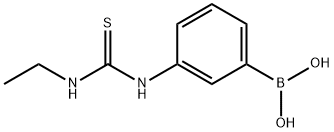 3-(3-Ethylthioureido)phenylboronic acid Struktur