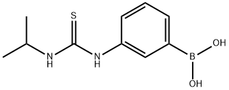 3-(3-Isopropylthioureido)phenylboronic acid Structure