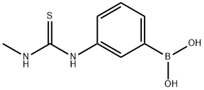 3-(3-Methylthioureido)phenylboronic acid Structure