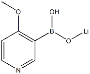 MonolithiuM 4-Methoxypyridine-3-boronate Structure