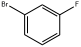 3-ブロモフルオロベンゼン 化学構造式